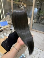 ゼスト フィーノ(ZEST fino) 【橋本姫奈】髪質改善×オリーブグレージュ