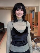 サンクス イース(SANKS . iisuu)&nbsp;セミロングウェーブパーマ