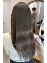 アンド ラ ブランシュ(&.La Blanche)&nbsp;オリーブグレー/黒髪カタログ/ココアベージュ/髪質改善