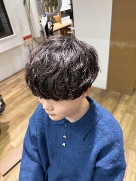 ネイビー(NAVY) シャドウパーマ20%