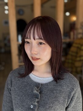 チェリーコーク(HAIR CHERRY COKE) winter color