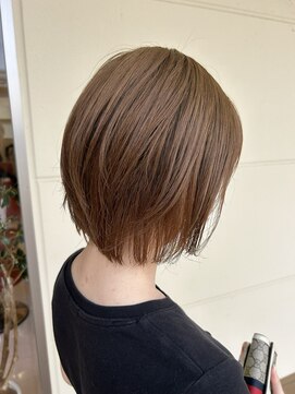 美容室 マルシェ 【岡谷市イルフプラザ1F/美容室マルシェ】_ミディアムベージュ