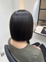 ケー 北千住(K.)&nbsp;重め切りっぱなしボブ 【北千住髪質改善】