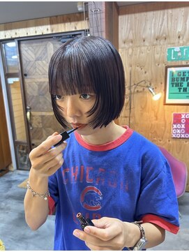 ヌーク(NUUK) 顎ラインボブ×顔まわりレイヤー