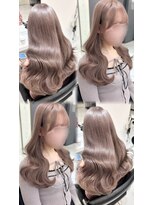 ランテルディ 渋谷(LANTERDIT)&nbsp;【LANTERDIT】レイヤーカット/顔周り/ミルクティー/前髪/Risa