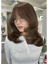 ランプヘアー(LAMP hair)&nbsp;Olive beige × layer cut