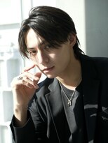 エイド 本店(aid)&nbsp;シースルーセンターパート毛流れナチュラルショート