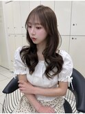 髪質改善パールプラチナ/美髪/イメチェン/艶髪ベージュカラー