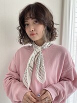 ラパンセベージュ(LA PENSEE BEIGE)&nbsp;LA PENSEE / beige 田川 / ボブ/イヤリングカラー