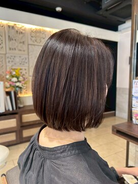 ヘアリゾート粋 ティガ 池袋店(tiga) ショートボブ/ナチュラルブラウン