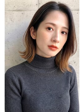 レム(Rem.) ぱつっと長めボブ/大人女性/OLさん/20代/30代/40代/50代/メンズ