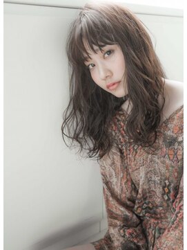 ヘアーカラープラス 稲毛店(PLUS) 女っぽセミウェットロング