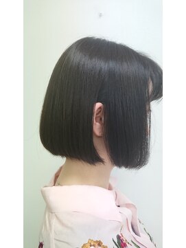 ピンナップガール pinup girl 好感度NO.1！まとまり＆ツヤ感BOB☆　　　　　　　　　【黒髪】