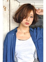 クラン(clan)&nbsp;斜めバングふわくしゅニュアンス