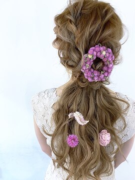 ヘアメイク エンカレッジ(HAIR MAKE encourage) ローポニー