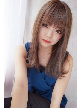 ロンドローズ 名古屋(Lond damaskRose) 【Lond damaskRose】川瀬賢翁 ナチュラル透け感ミルクティー