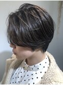 ハイライトカラーショートスタイル