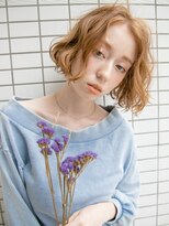 ハイトーンミニボブヘア