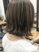 キューズ クラブ(cuz KLUB)&nbsp;【cuzKLUB】コントラストハイライト×アッシュベージュ