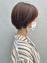 インビテーション(invitation) フォギーレッドのショートボブ