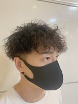 フォルテ 草薙店&nbsp;波巻きパーマ　マッシュ