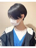 ツーブロ刈り上げハンサムショート