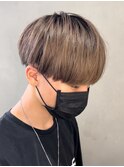 【L-MARK】 ナチュラルマッシュ＿ショコラブラウン