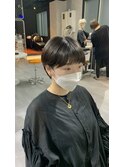 【丸みショート】札幌美容室