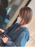 パツっとショートボブ