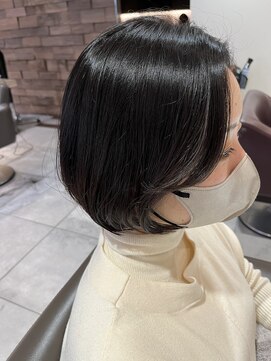 ヘアースタジオ エフ(Hair studio f) 韓国風ミニボブ