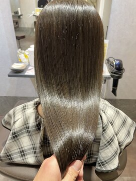 エイル 西梅田(eyl) 髪質改善TOKIO  ×  オリーブグレージュ ☆