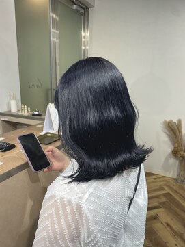 ラニヘアサロン(lani hair salon) 大人気!ブルーブラック