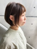 トト 船橋店(toto.)&nbsp;黒髪/グレーベージュ/レイヤーロング/前髪パーマ[西船橋/津田沼]