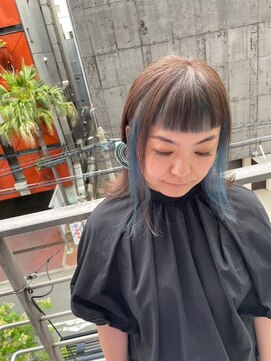 シィーム(cime) インナーブルーカラー