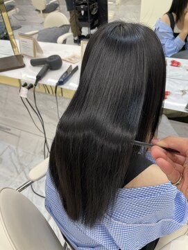 シェノン サントル(CHAINON CENTRE) 酸性縮毛矯正/髪質改善/グレージュカラー