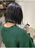 透明感グレージュ