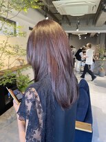 ウィート(wheat)&nbsp;ブリーチなしピンクカラー