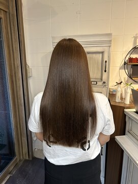 キュリオ(CURIO) 秋らしいマロベージュ×髪質改善トリートメント