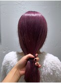 艶感ハイトーンカラー/ピンクヴァイオレット/大人美人綺麗系