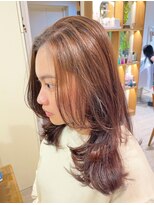 アルクバイネオリーブ 荻窪店(arc by neolive) ロレアル風レイヤーカットと甘さ控えめキャラメルベージュ♪