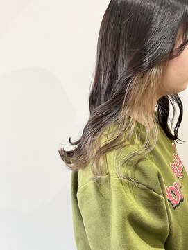 パラゴ(PARAGO.) ブリーチ1回でできるインナーベージュカラー