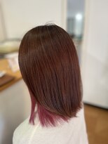ヘアーコンセプト(HAIR CONCEPT)&nbsp;ピンクブラウンインナーカラー