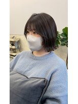 サンド 鹿児島中央(sand)&nbsp;@sei___sand切りっぱなしボブ/韓国ヘア/鹿児島中央駅