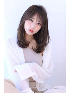 オーロ 緑地公園店(ORO) 20代30代40代50代デジタルパーマくすみブルーミニウルフ