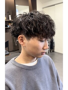 サロン ド ロイ(Salon de Roi) 神戸ツイスパ三宮束感パーママッシュパーマメンズショート