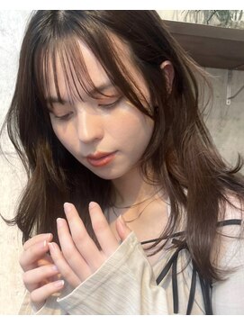 サイン 渋谷(SIGN) ザクザクレイヤーカット巻き方簡単ミディアムロング韓国渋谷