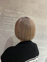 レザボアハイブ(reservoir Haibe)&nbsp;白髪ぼかしボブ