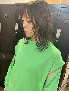 ギフト ヘアー サロン(gift hair salon) 【カーリー デジタルパーマスパイラル】原口健伸
