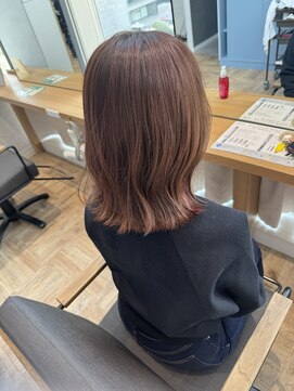 アヴァンス 堺東店(AVANCE.) くびれロブ ピンクブラウン