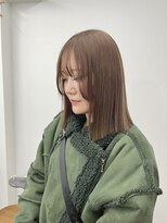 ピープスアンドスー 表参道 渋谷(Peeps&Suu.)&nbsp;ダブルカラー/ミルクティーベージュ/ケアカラー/透明感カラー